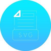 diseño de icono creativo de archivo svg vector