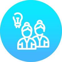 Management Learning Creative Icon Design vector