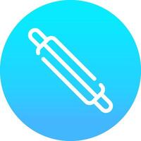 Rolling Pin Creative Icon Design vector