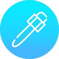 Dropper Creative Icon Design vector