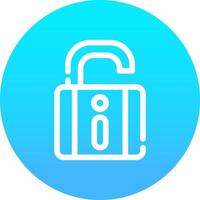 Unlock Creative Icon Design vector