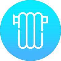 Radiator Creative Icon Design vector