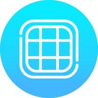 Grid Creative Icon Design vector