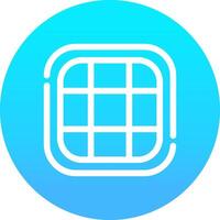 Grid Creative Icon Design vector