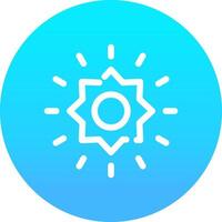 Sun Creative Icon Design vector