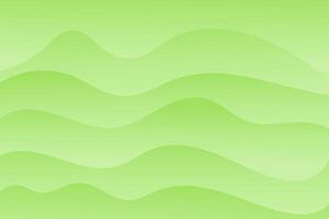 Abstract spring or summer vector background in light green color. Vector illustration. wavy pattern.