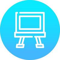 Canvas Creative Icon Design vector