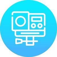 Action Camera Creative Icon Design vector