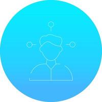 Multi-Tasking Creative Icon Design vector