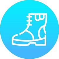 Boot Creative Icon Design vector