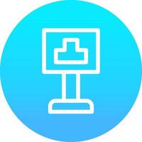 Intersection Creative Icon Design vector