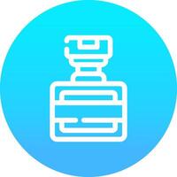 Perfume Creative Icon Design vector