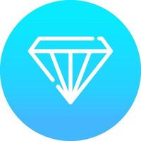 Diamond Creative Icon Design vector