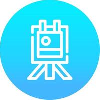 Canvas Creative Icon Design vector