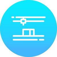 3D Printing Creative Icon Design vector