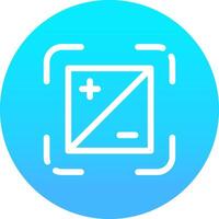 Exposure Creative Icon Design vector