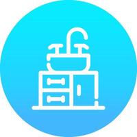 Cabinet Creative Icon Design vector