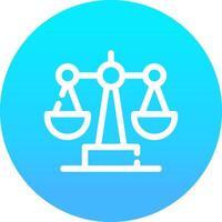 Law Creative Icon Design vector