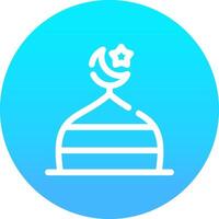 Dome Creative Icon Design vector