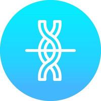 DNA Creative Icon Design vector