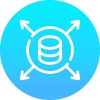 Data Driven Creative Icon Design vector