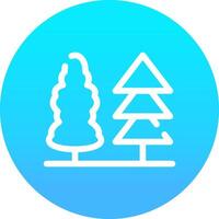 Forest Creative Icon Design vector