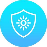 Uv Creative Icon Design vector