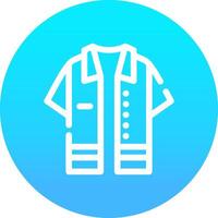 Shirt Creative Icon Design vector