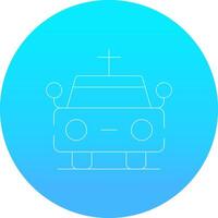 Hearse Creative Icon Design vector