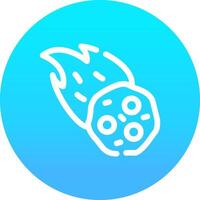 Meteor Creative Icon Design vector