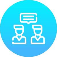 Meetings Creative Icon Design vector