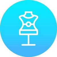 Mannequin Creative Icon Design vector