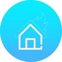 Fire Creative Icon Design vector