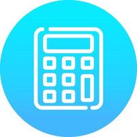 Calculator Creative Icon Design vector