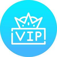 VIP Creative Icon Design vector