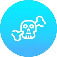 Dead Creative Icon Design vector