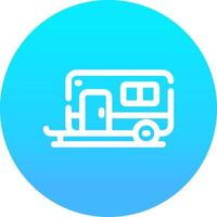 Caravan Creative Icon Design vector