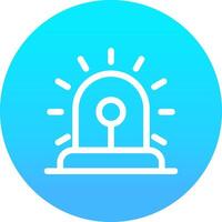 Siren Creative Icon Design vector
