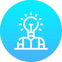 Idea Creative Icon Design vector