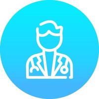 diseño de icono creativo médico vector