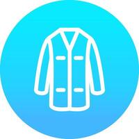 Lab Coat Creative Icon Design vector