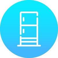 Fridge Creative Icon Design vector