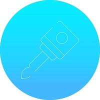 Key Creative Icon Design vector