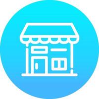 Laundry Shop Creative Icon Design vector