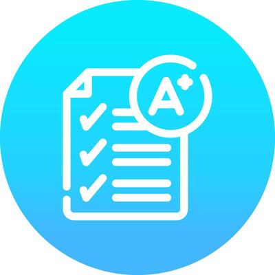 Grade Creative Icon Design