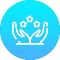 Prayer Creative Icon Design vector