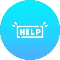 Help Creative Icon Design vector