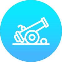 Cannon Creative Icon Design vector