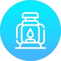 Lantern Creative Icon Design vector