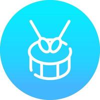 Drum Creative Icon Design vector